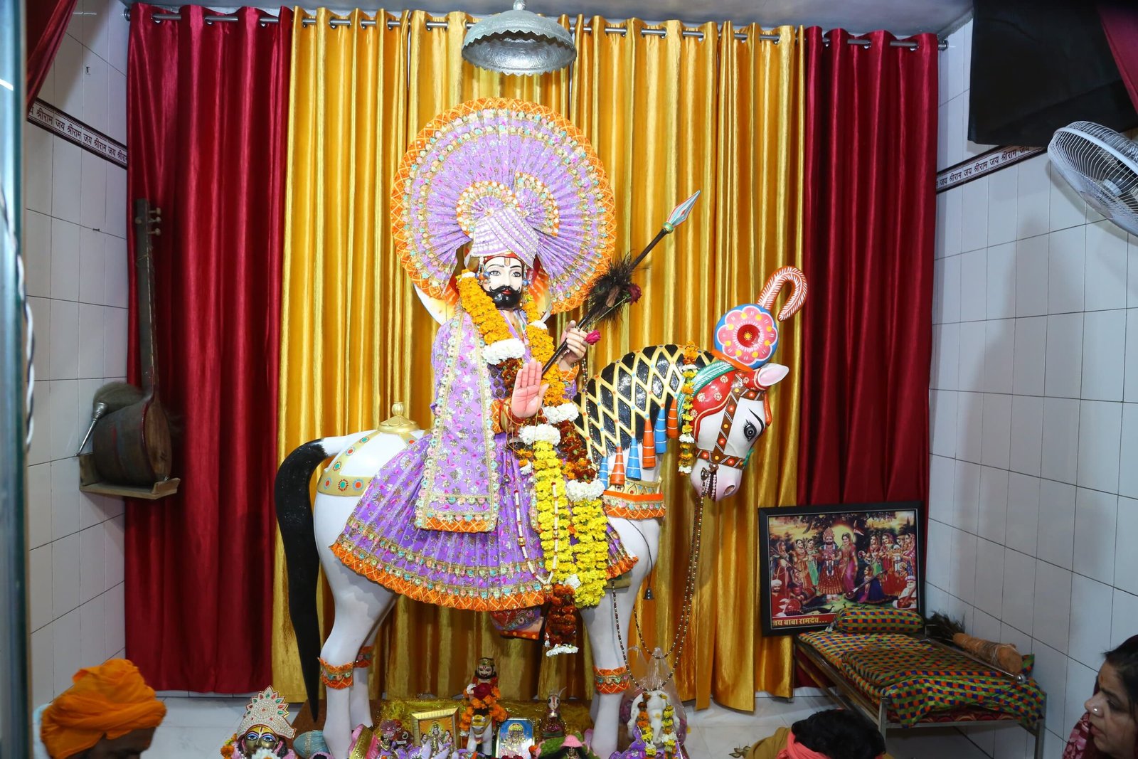 बाबा रामदेव मंदिर में माघ सुदी दशमी का मेला श्रद्धा व उल्लास के साथ सम्पन्न