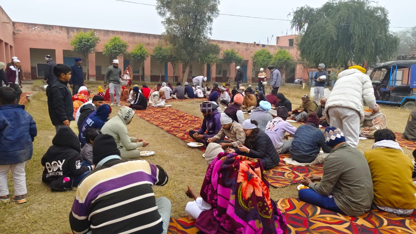 पोहड़का स्थिति श्री गुरु रविदास मंदिर बेगमपुरा धाम में रविदास जी का 649 वां जन्मदिन बड़ी धूमधाम से मनाया गया
