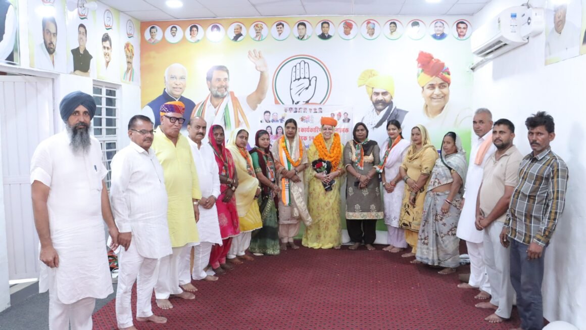 महिला कांग्रेस ने “दिल्ली चलो, संसद चलो” अभियान को लेकर बनाई रणनीति