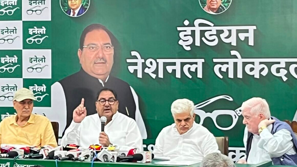 एसवाईएल के पानी, दादुपुर नलवी नहर, हांसी बुटाना नहर को लेकर इनेलो के राष्ट्रीय अध्यक्ष चौधरी अभय सिंह चौटाला ने प्रधानमंत्री नरेंद्र मोदी को लिखा पत्र