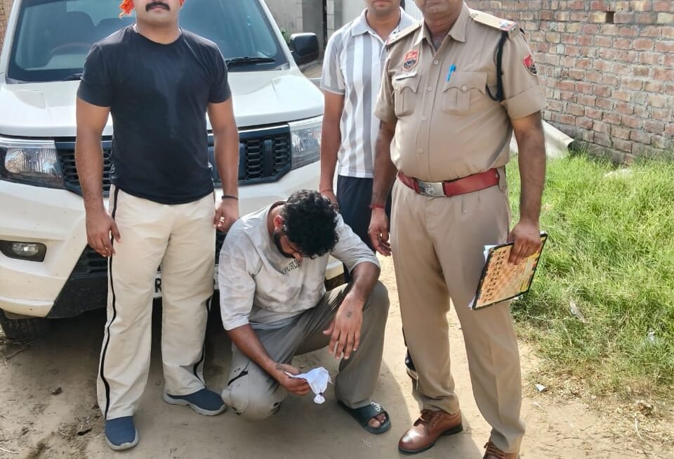 09 ग्राम 38 मिलीग्राम हेरोइन सहित युवक काबू