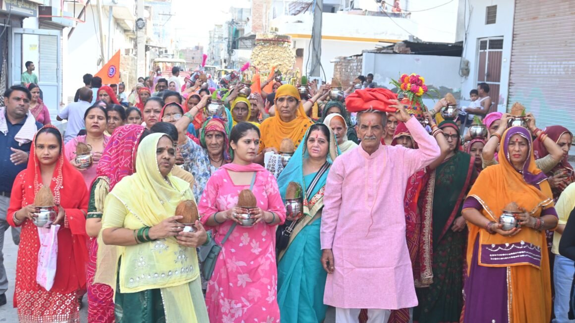 हनुमानगढ़ टाउन में श्री शिव महापुराण कथा का भव्य शुभारंभ