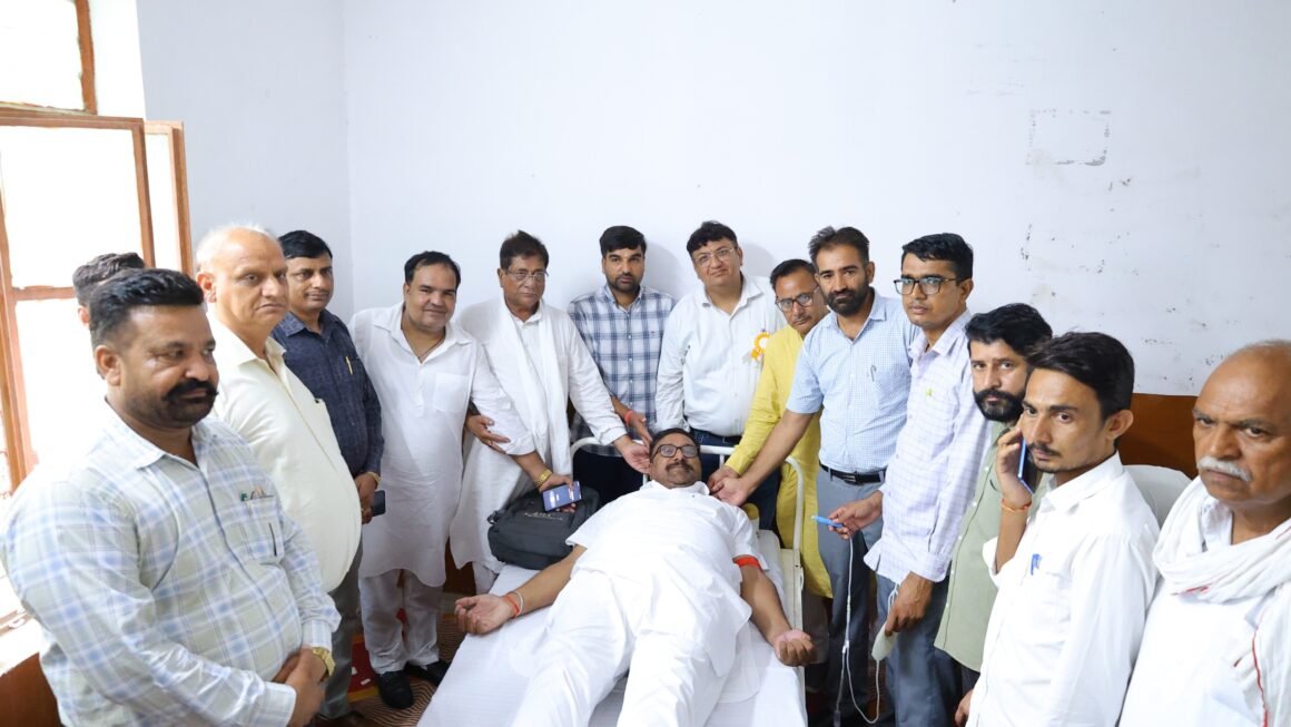 1153 यूनिट रक्तदान से गूंजा भटनेर किंग्स क्लब का स्थापना दिवस